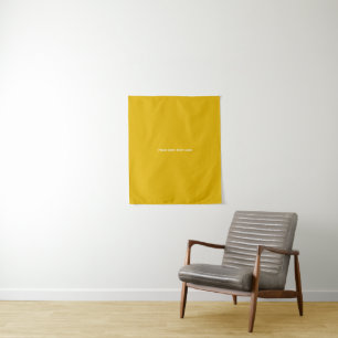 Create Your Own Yellow Custom Design Tapestry