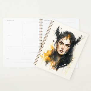 Create Your Own Yellow Witch Planner