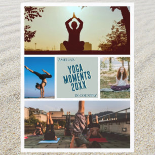 Create your own yoga photo Postcard
