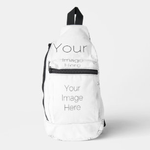 "create your own" your image here teen printed bac sling bag