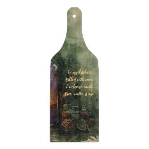 Create Your Own Yuletide Concoctions Apothecary Cutting Board