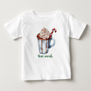 Create Your Own Yuletide Hot Chocolate Baby T-Shirt