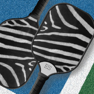 Create Your Own Zebra Monogram Pickleball Paddle