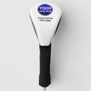 Create your owner's custom logo/editable golf head cover
