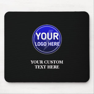 Create your owner's custom logo/editable template mouse mat
