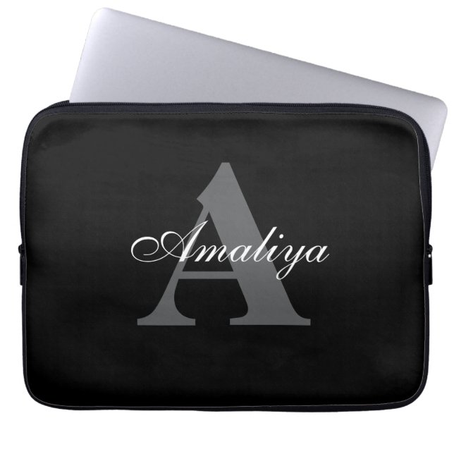 Create your owner's custom Name Laptop Sleeve (Front)
