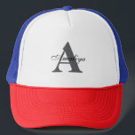 Create your owner's custom Trucker Hat<br><div class="desc">Create your owner's custom Name-Trucker Hat / is the best place to get online. Most of the search tags: Trucker Hat,  beach,  stripes,  colourful,  modern,  birthday,  monogrammed,  Instagram,  business,  custom,  photo,  template,  create your own,  college,  family,  kids,  love,  cute,  girlfriend,  parents,  grandparents,  family playful,  pets,  children,  moms,  dads,  School</div>