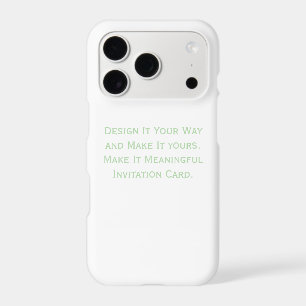 Create Your Personalise