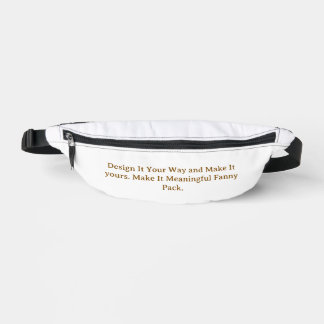 Create Your Personalise 14.5" x 6" Bum Bags