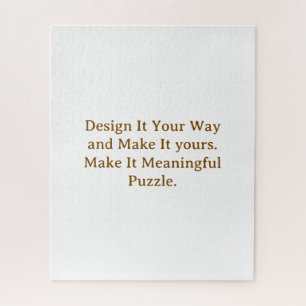 Create Your Personalise 16" x 20", 520 pieces Jigsaw Puzzle
