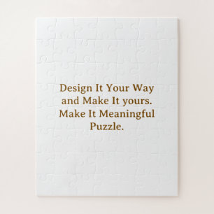 Create Your Personalise 16" x 20", 56 Pices Jigsaw Puzzle