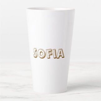 Create Your Personalise 17 oz Latte Mug
