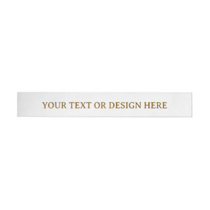 Create Your Personalise 1" x 7.25" Wrap Around Label