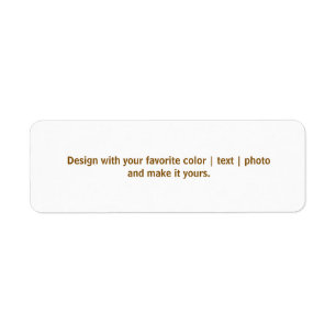 Create Your Personalise 2.25" L x 0.75" W