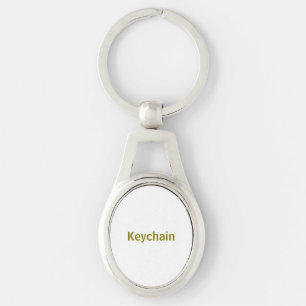 Create Your Personalise 2.3"l x 1.3"w (oval) Key Ring