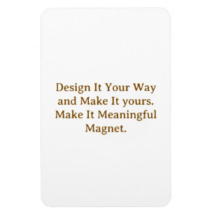 Create Your Personalise 4" x 6" Magnet