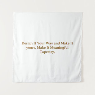 Create Your Personalise 57" x 57" Tapestry