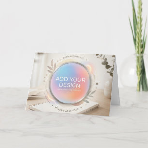 Create your personalise 5" x 7" Horizontal Holiday Card