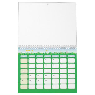 Create Your Personalise 8.5" L x 11" W Calendar