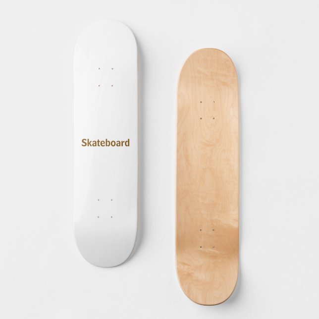 Create Your Personalise 8" Skateboard (Front)