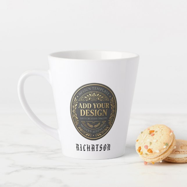 create your personalise simple latte mug (In Situ)