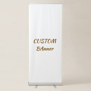Create Your personalise templet Retractable Banner