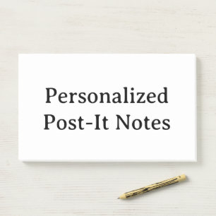 create your personalised 10" x 6" post-it notes
