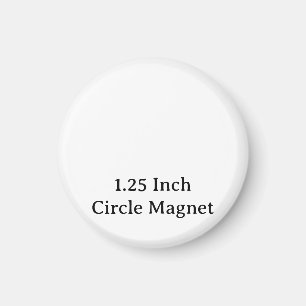 Create Your Personalised 1.25" Circle Magnet