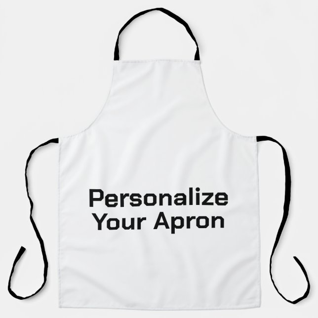 Create Your Personalised 27"x34" Large Apron (Front)