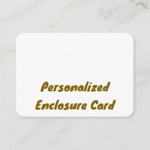 Create Your Personalised 3.5" x 2.5" Rounded Enclosure Card
