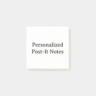 create your personalised 3" x 3" post-it notes