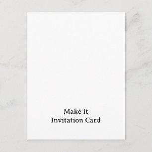 Create Your Personalised 4.25" x 5.5" Squared Invitation