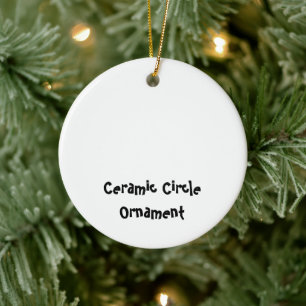 Create Your Personalised Ceramic Tree Decoration