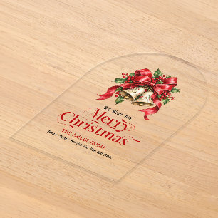 Create Your Personalised Christmas Greeting Card Acrylic Invitations