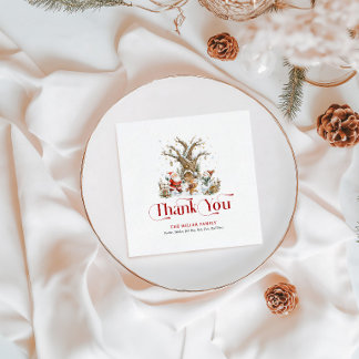 Create Your Personalised Christmas Paper Napkin