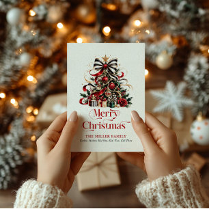 Create Your Personalised Christmas Thank You Card