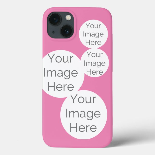 create your photo phone case pink (Back)