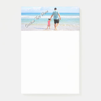 Create Your Photo Post-it® Notes Personalized Text