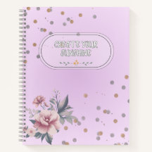 "Create Your Sunshine" Spiral Notebook