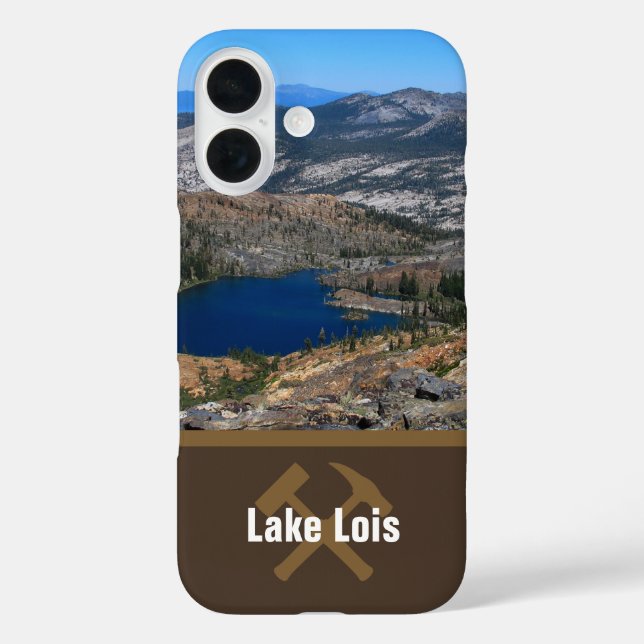 Create Your Thesis Field Area Photo Case-Mate iPhone Case (Back)