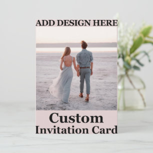 create your unique custom invitation
