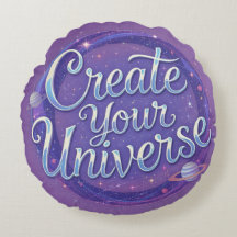 Create Your Universe – Cosmic Typography Art