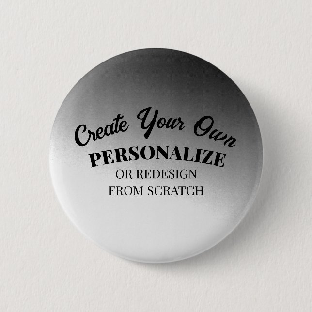 Create Your Very Own Custom 6 Cm Round Badge (Front)