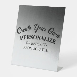 Create Your Very Own Custom Pedestal Sign
