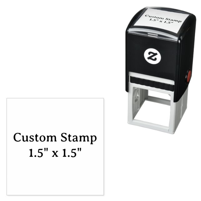 create your won custom 1.5" x 1.5" self-inking stamp (In Situ)