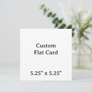 create your won personalise 5.25" x 5.25" Squared