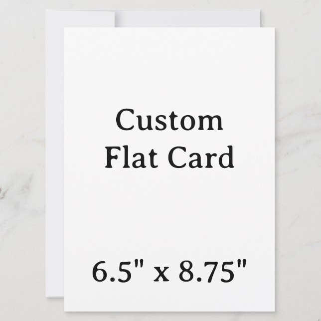 create your won personalise 6.5" x 8.75"Squared  (Front)