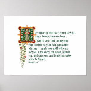 Created by God Poster