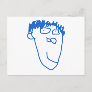 Created By Kids! Happy Baby Gift by 5 Year Old Postcard