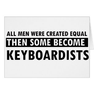 Created equally keyboardists design